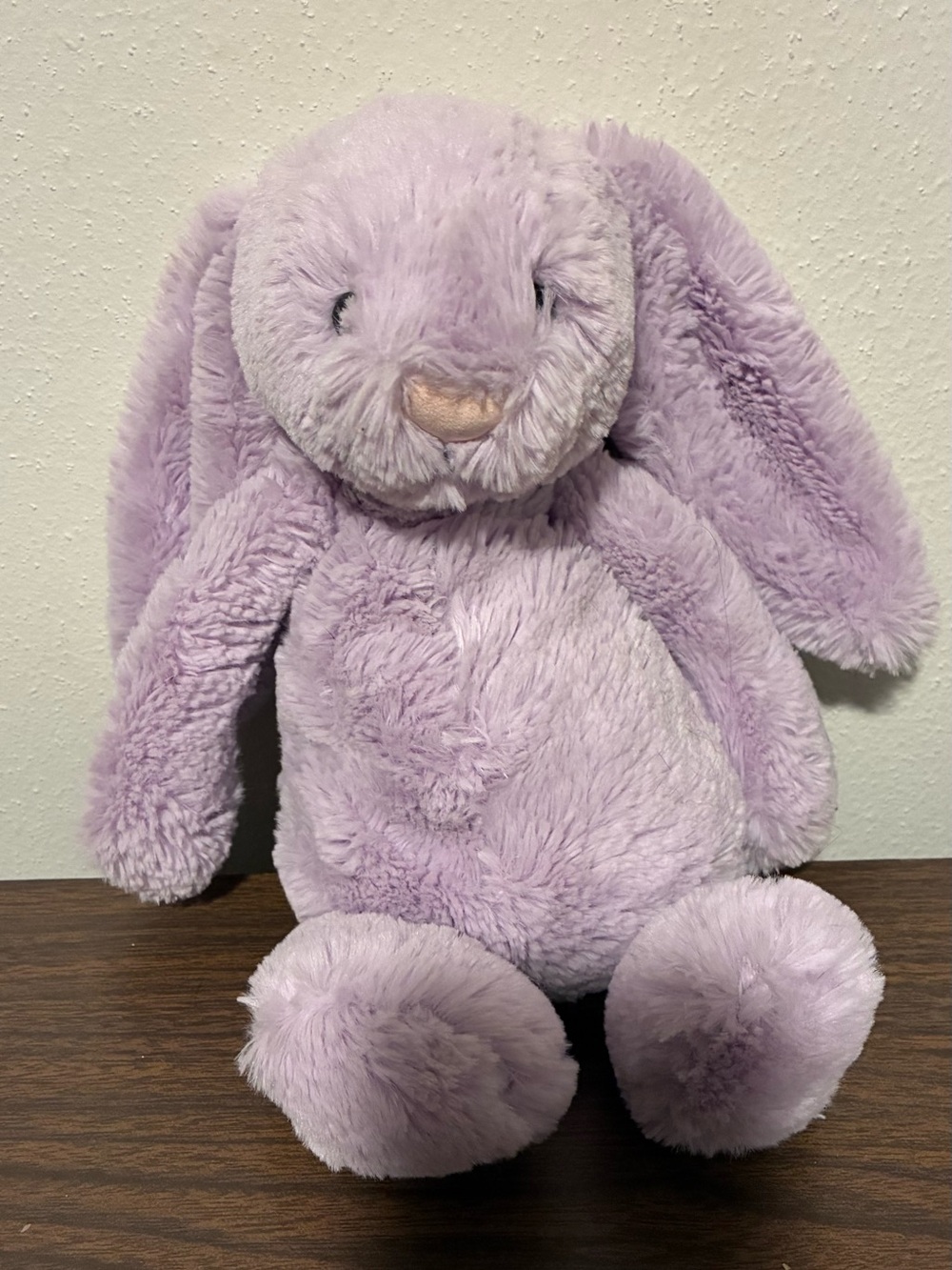 Jellycat medium lilac light purple bunny rabbit plush